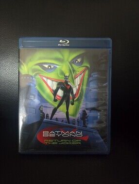 DC Batman Beyond Animated Film Joker by Mark Hamill Blu Ray and DVD